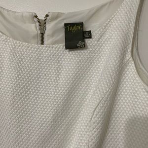 Taylor White Strap Dress